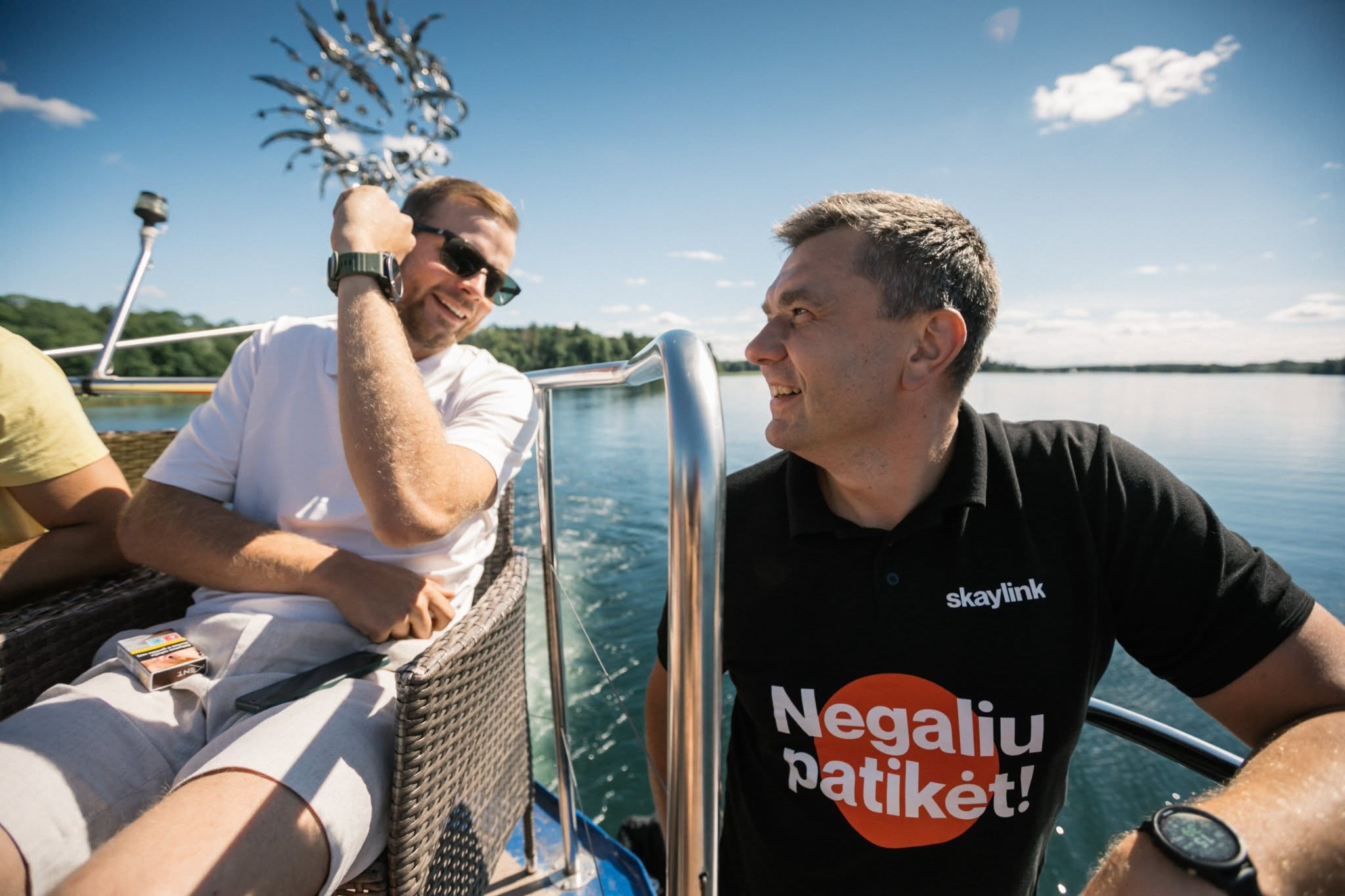 Skaylink: Team boat trip